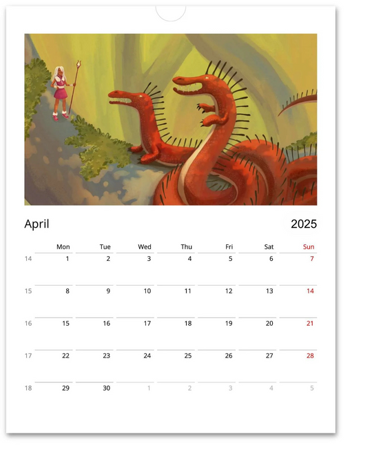 Myra Mythmaker Wall Calendar (US & CA Only)