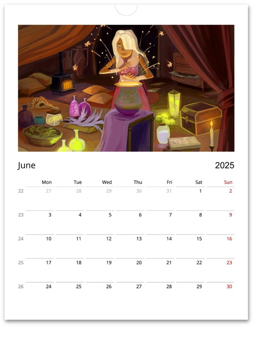 Myra Mythmaker Wall Calendar (US & CA Only)