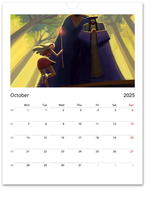 Myra Mythmaker Wall Calendar (US & CA Only)