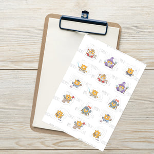 VocaTales Sticker sheet