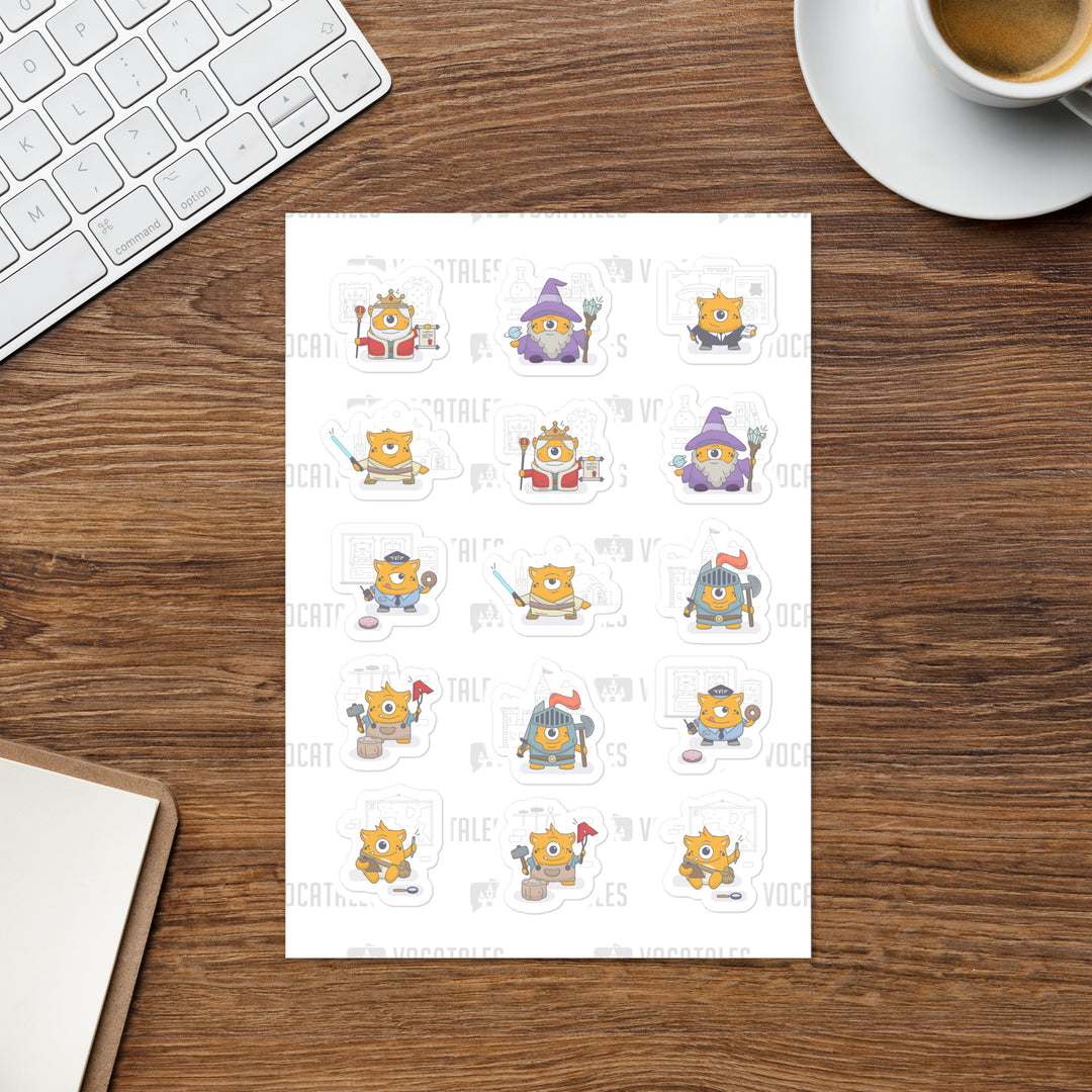 VocaTales Sticker sheet