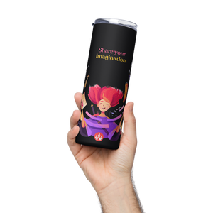 Share your imagination Stainless steel tumbler