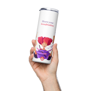 Share your imagination Stainless steel tumbler