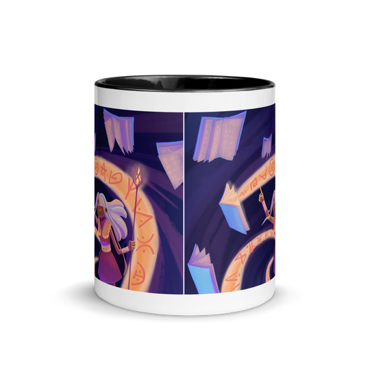 Myra Mythmaker & Symbol Minded - Mug With Color Inside