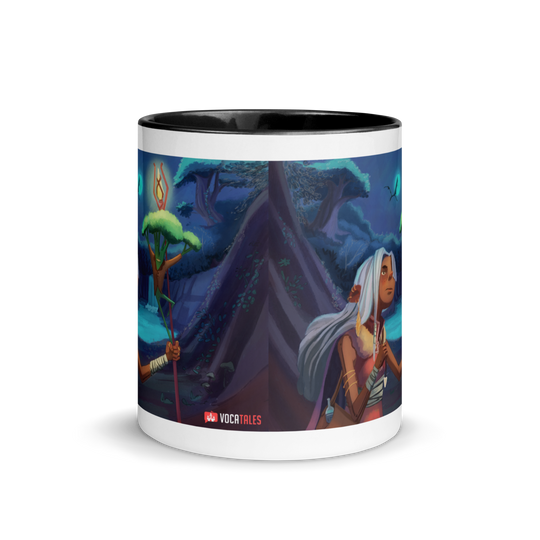 Myra Mythmaker & The Blue Moon Stew - Mug with Color Inside