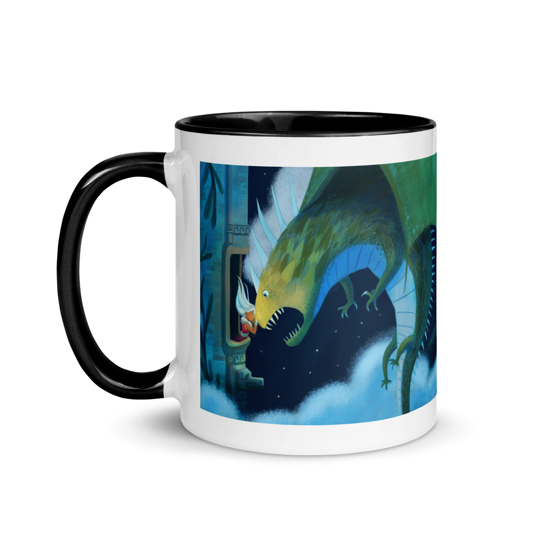 Myra Mythmaker & Scale Scaling - Mug With Color Inside