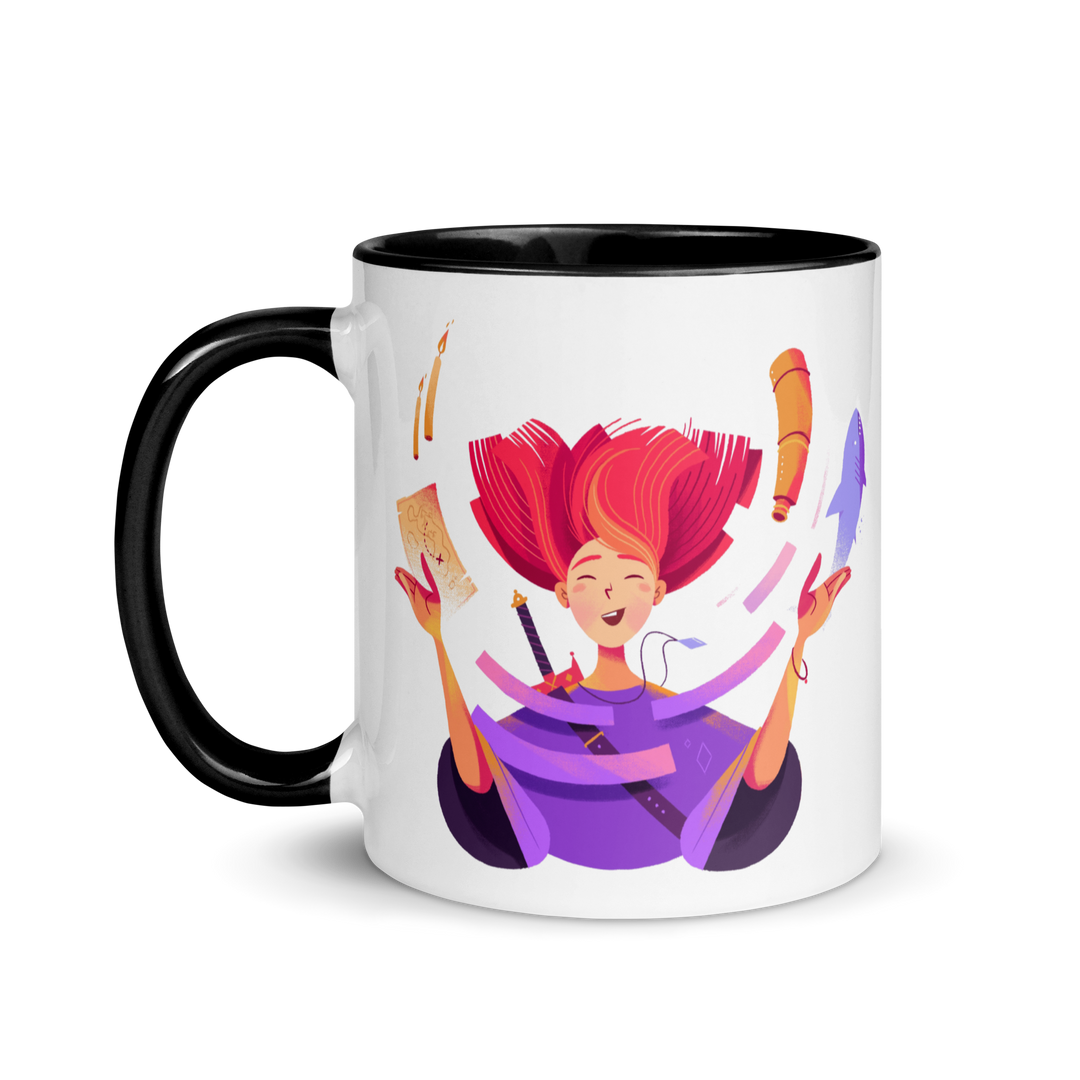 EXPRESS, CREATE, INSPIRE - Mug with Color Inside