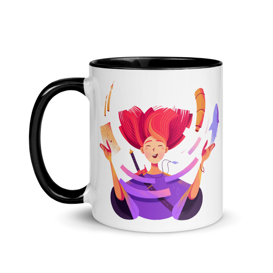 EXPRESS, CREATE, INSPIRE - Mug with Color Inside