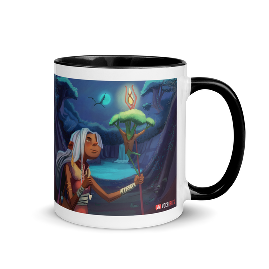 Myra Mythmaker & The Blue Moon Stew - Mug with Color Inside