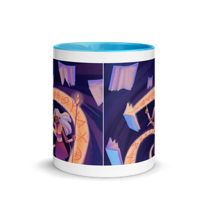 Myra Mythmaker & Symbol Minded -- Mug With Color Inside