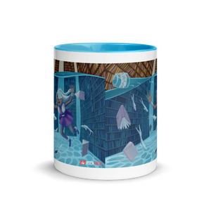 Myra Mythmaker & The Dimension Tension -- Mug with Color Inside
