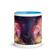 Load image into Gallery viewer, Myra Mythmaker &amp; The Triangle Tribe -- Mug With Color Inside