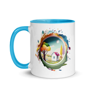 Sweet Little Home Mug with Color Inside