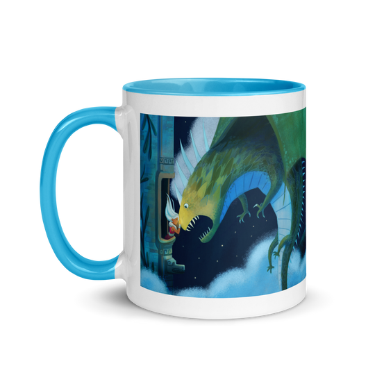Myra Mythmaker & Scale Scaling - Mug With Color Inside