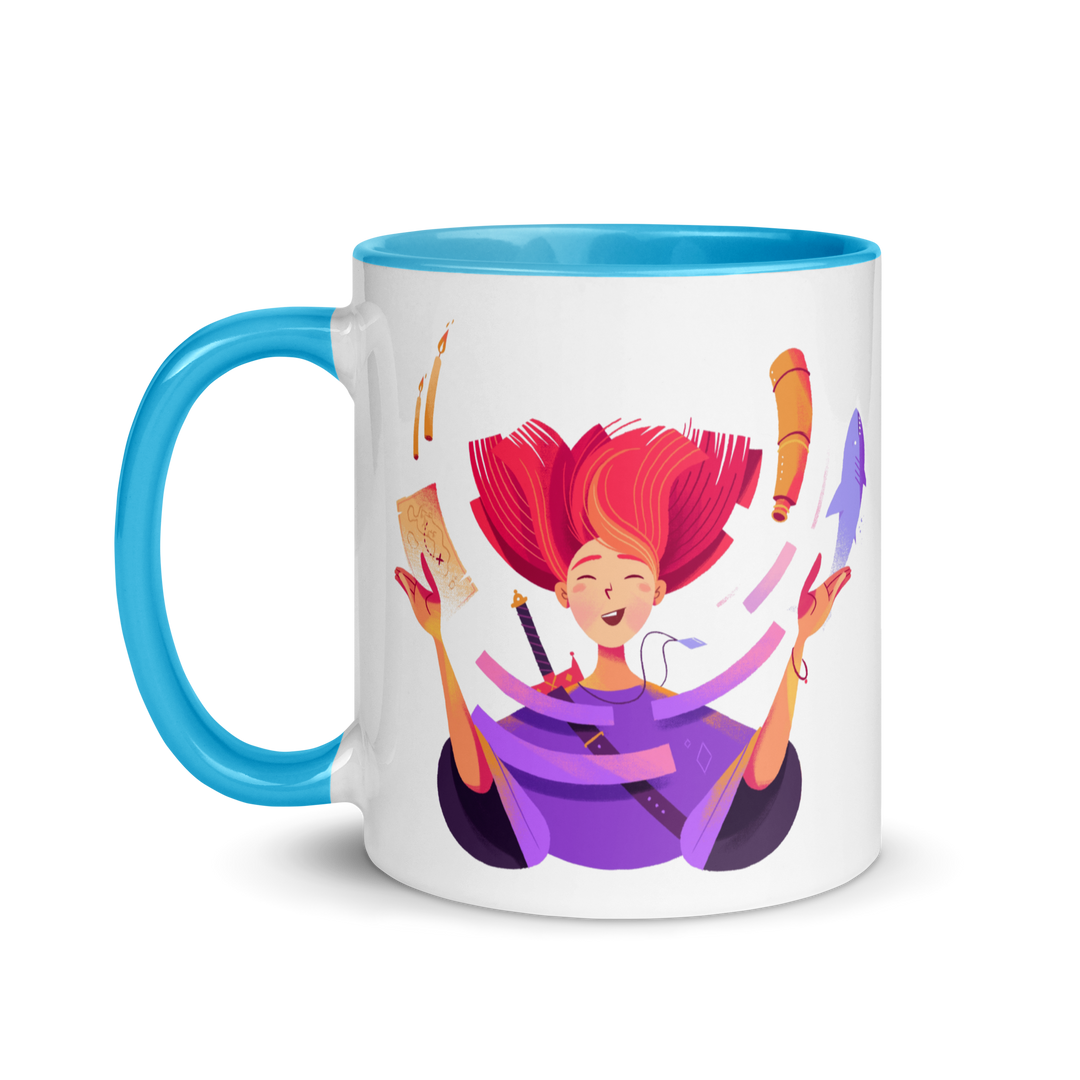 EXPRESS, CREATE, INSPIRE - Mug with Color Inside