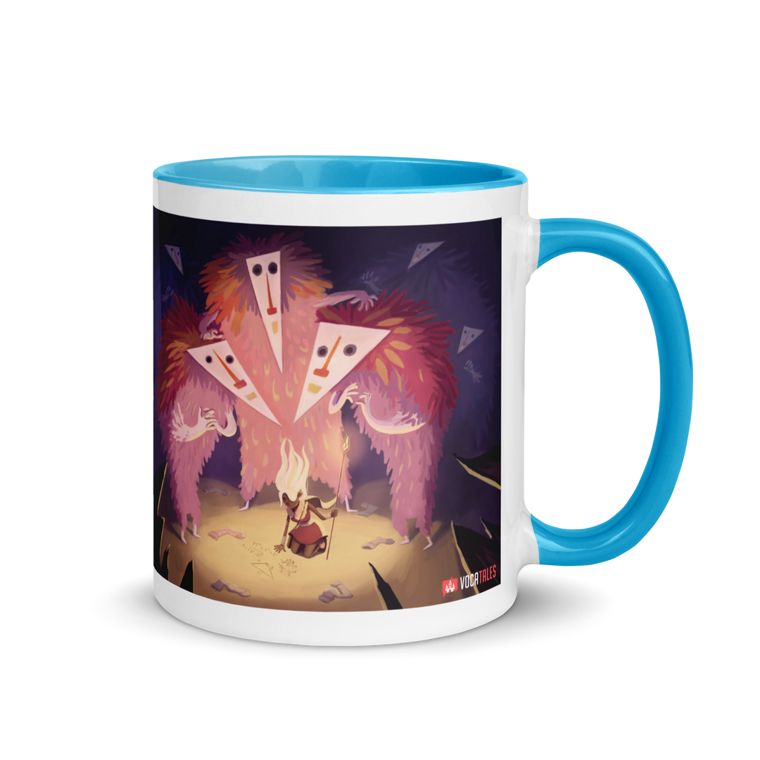 Myra Mythmaker & The Triangle Tribe - Mug With Color Inside