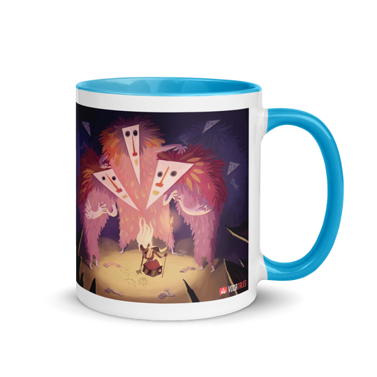 Myra Mythmaker & The Triangle Tribe - Mug With Color Inside