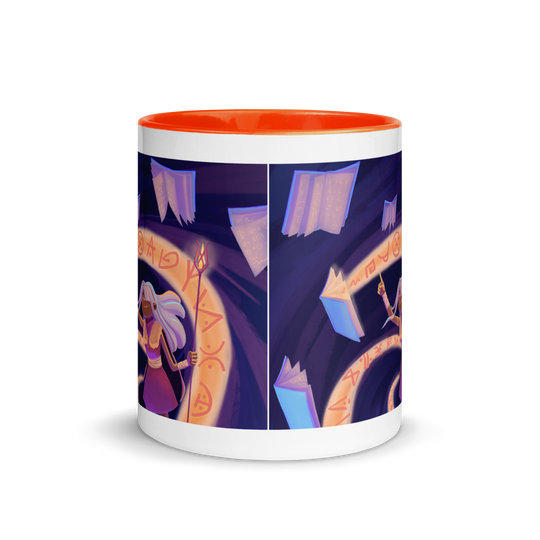 Myra Mythmaker & Symbol Minded - Mug With Color Inside