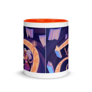 Myra Mythmaker & Symbol Minded -- Mug With Color Inside