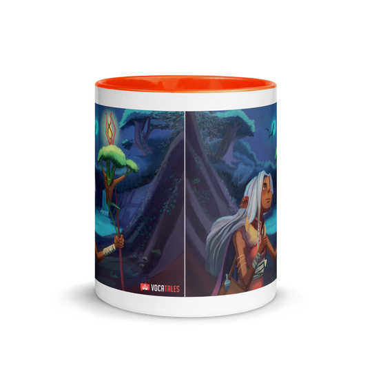 Myra Mythmaker & The Blue Moon Stew - Mug with Color Inside