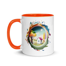 Load image into Gallery viewer, Sweet Little Home Mug with Color Inside