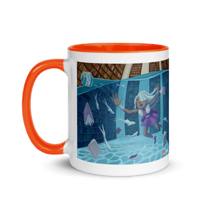 Myra Mythmaker & The Dimension Tension -- Mug with Color Inside