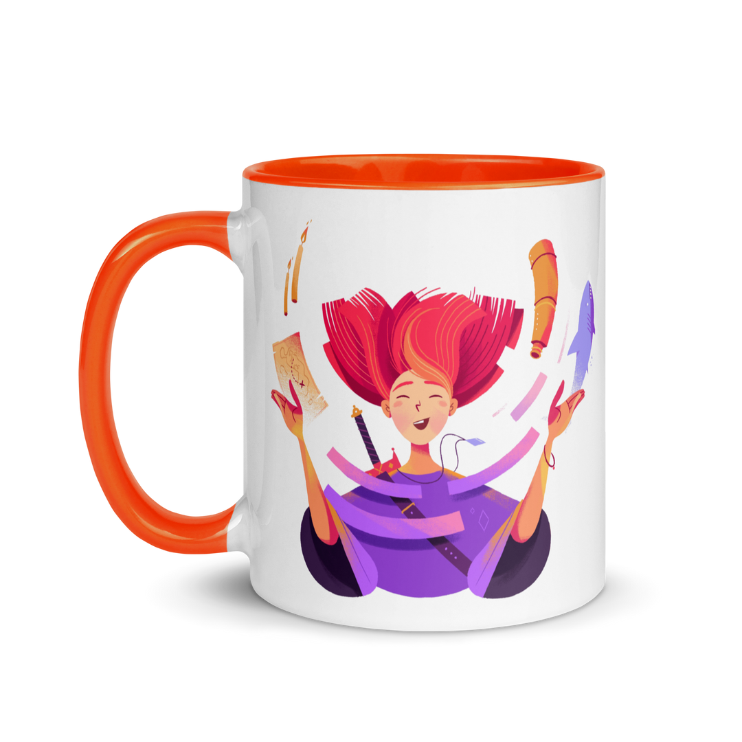 EXPRESS, CREATE, INSPIRE - Mug with Color Inside