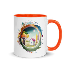 Load image into Gallery viewer, Sweet Little Home Mug with Color Inside