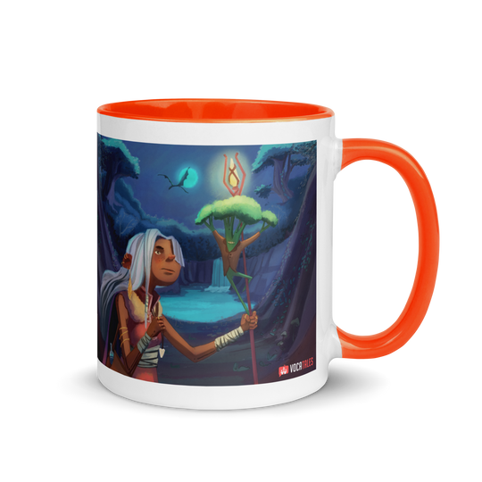 Myra Mythmaker & The Blue Moon Stew - Mug with Color Inside