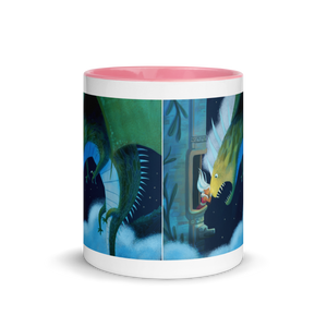 Myra Mythmaker & Scale Scaling -- Mug With Color Inside