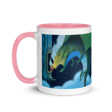 Load image into Gallery viewer, Myra Mythmaker &amp; Scale Scaling -- Mug With Color Inside