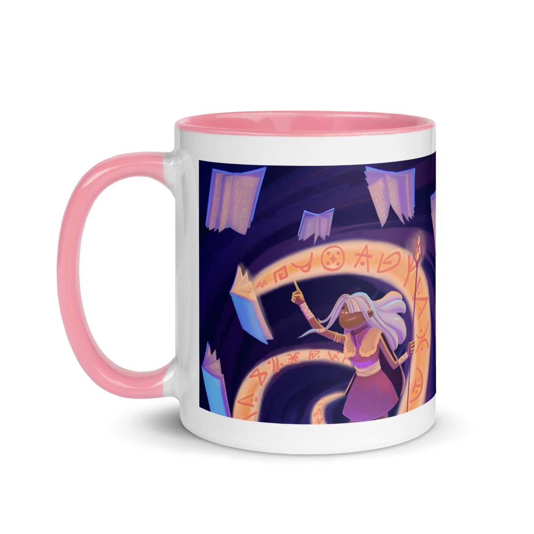 Myra Mythmaker & Symbol Minded - Mug With Color Inside