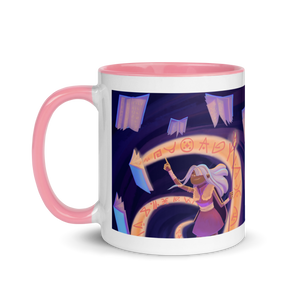 Myra Mythmaker & Symbol Minded -- Mug With Color Inside