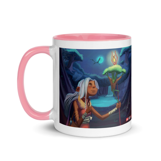 Myra Mythmaker & The Blue Moon Stew - Mug with Color Inside