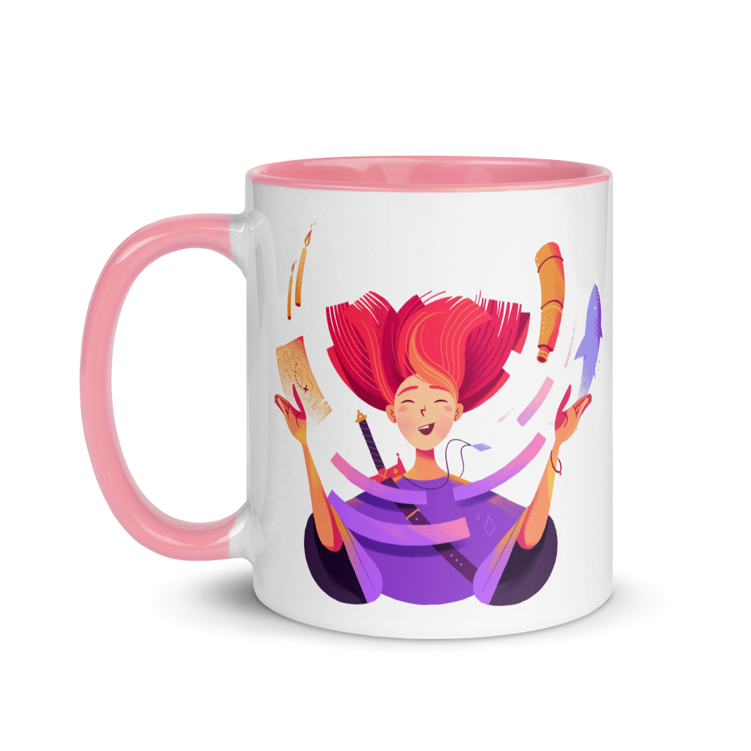 EXPRESS, CREATE, INSPIRE - Mug with Color Inside