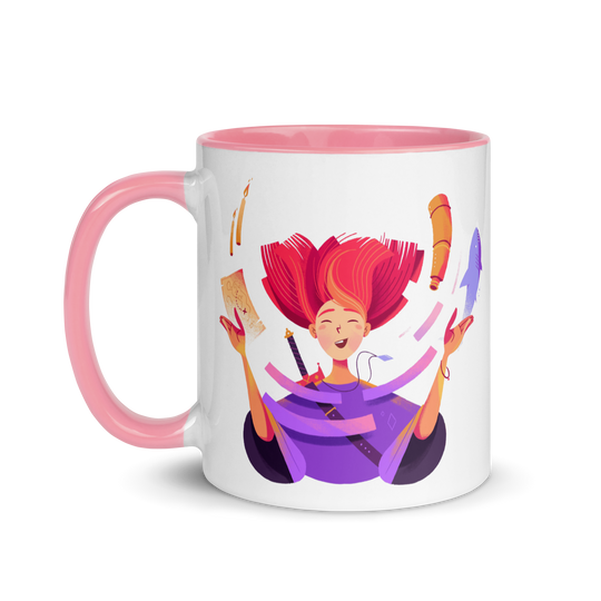 EXPRESS, CREATE, INSPIRE - Mug with Color Inside