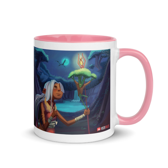 Myra Mythmaker & The Blue Moon Stew - Mug with Color Inside