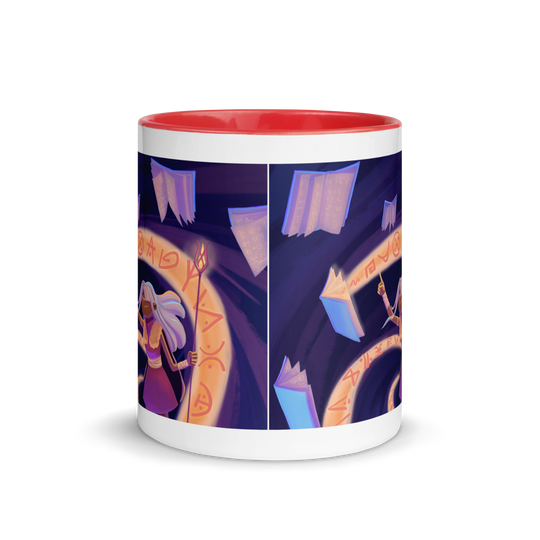 Myra Mythmaker & Symbol Minded - Mug With Color Inside