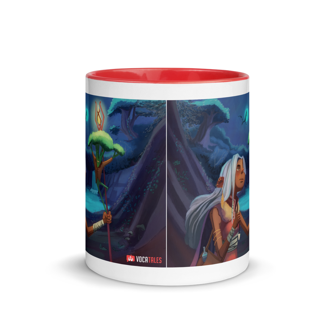 Myra Mythmaker & The Blue Moon Stew - Mug with Color Inside