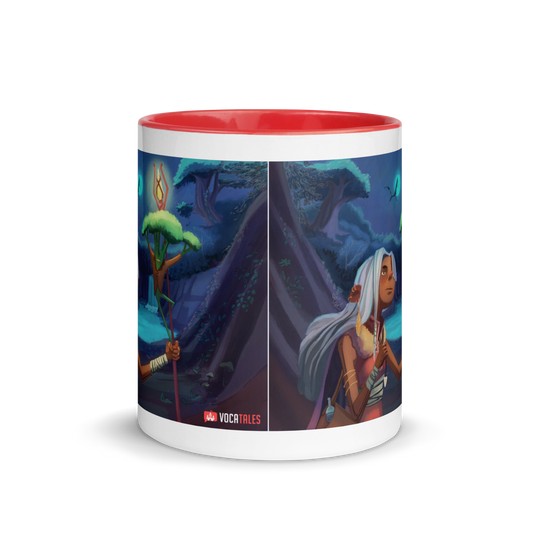 Myra Mythmaker & The Blue Moon Stew - Mug with Color Inside