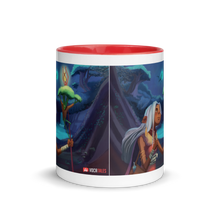 Load image into Gallery viewer, Myra Mythmaker &amp; The Blue Moon Stew -- Mug with Color Inside