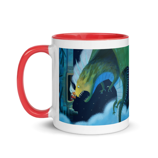 Myra Mythmaker & Scale Scaling - Mug With Color Inside