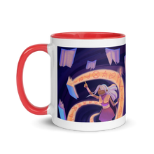 Load image into Gallery viewer, Myra Mythmaker &amp; Symbol Minded -- Mug With Color Inside