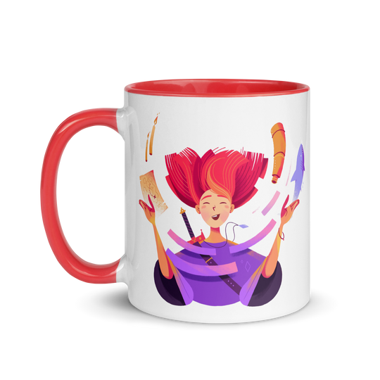 EXPRESS, CREATE, INSPIRE - Mug with Color Inside