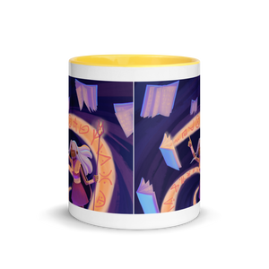 Myra Mythmaker & Symbol Minded -- Mug With Color Inside