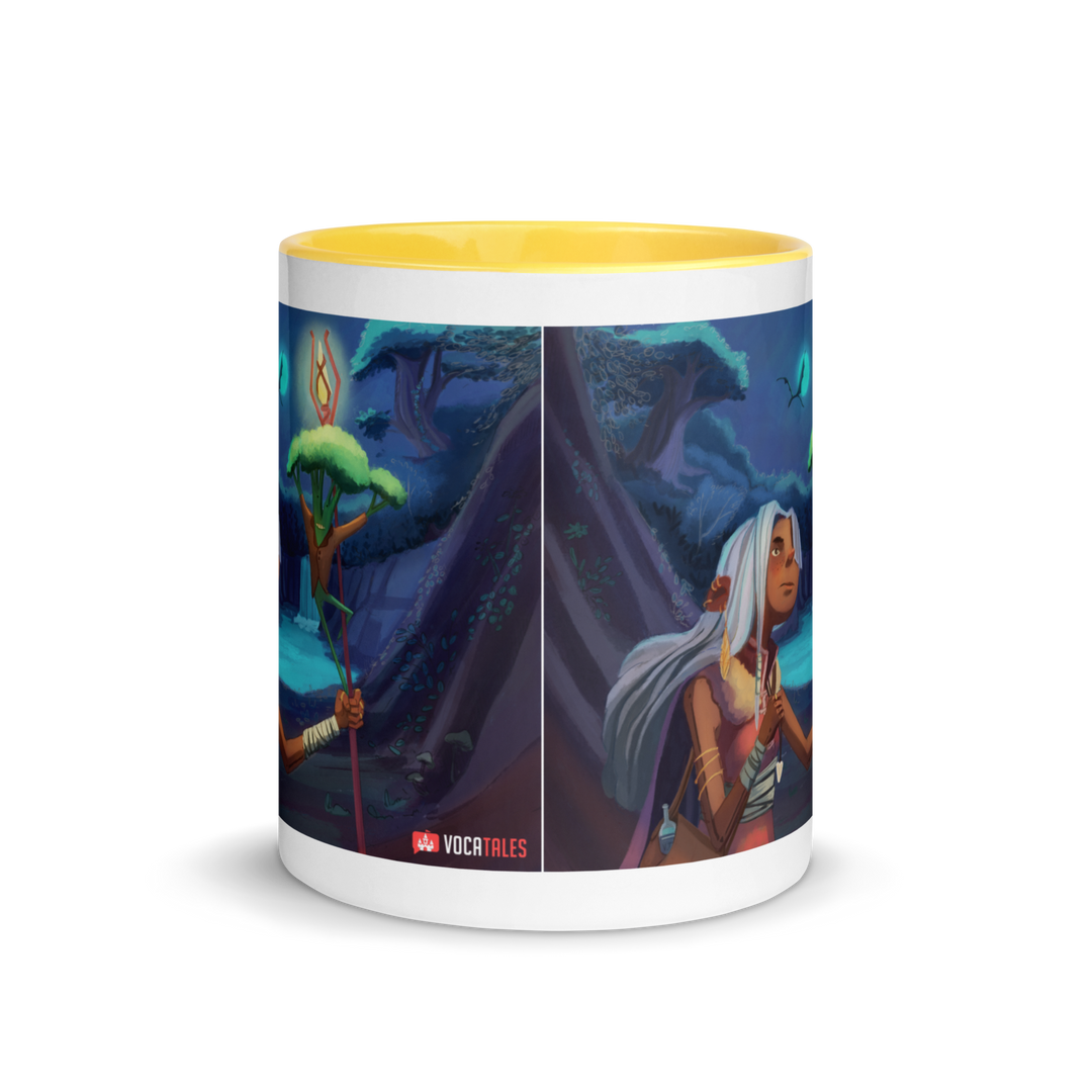 Myra Mythmaker & The Blue Moon Stew - Mug with Color Inside