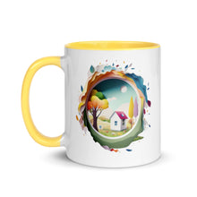 Load image into Gallery viewer, Sweet Little Home Mug with Color Inside