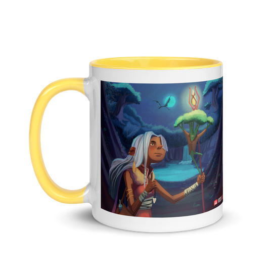 Myra Mythmaker & The Blue Moon Stew - Mug with Color Inside