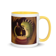 Load image into Gallery viewer, Myra Mythmaker &amp; Total Denomination -- Mug With Color Inside