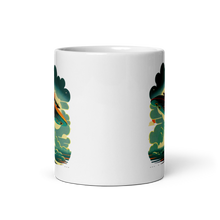 Load image into Gallery viewer, UFO Take Off White glossy mug